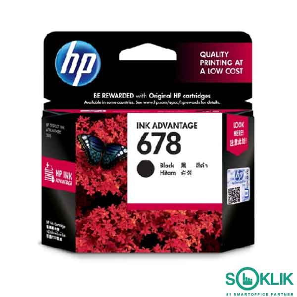 HP Tinta Ink Advantage 678BL